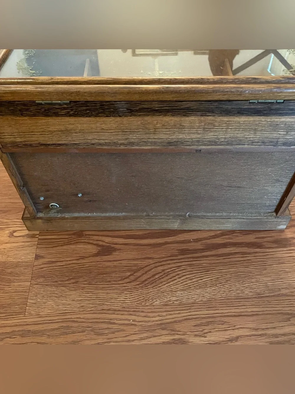 Vintage Wooden Dresser Style Jewelry Box Lift Top Japan 14x6x9